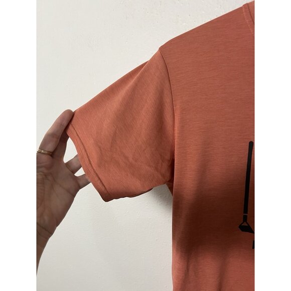 Patagonia Women’s Live Simply Garden Tools Capilene Cool Orange Shirt Medium - Picture 5 of 13